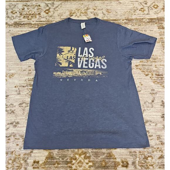 NWT Ace Apparels Las Vagas Nevada Graphic Tee Shirt Men's Large Souvenir Gift - Picture 6 of 11
